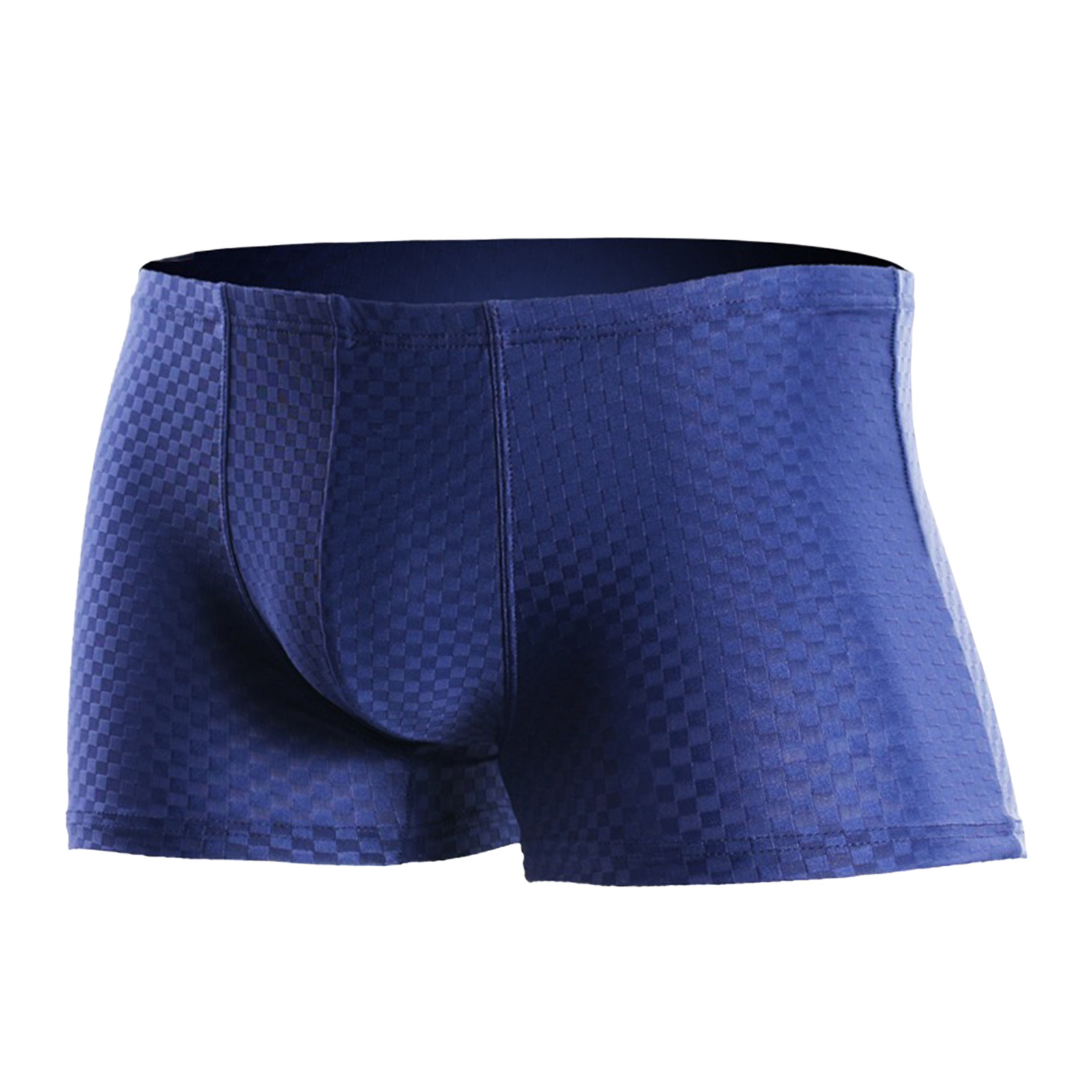 Title 18, Boxer en soie glacée transparente pour homme, s...