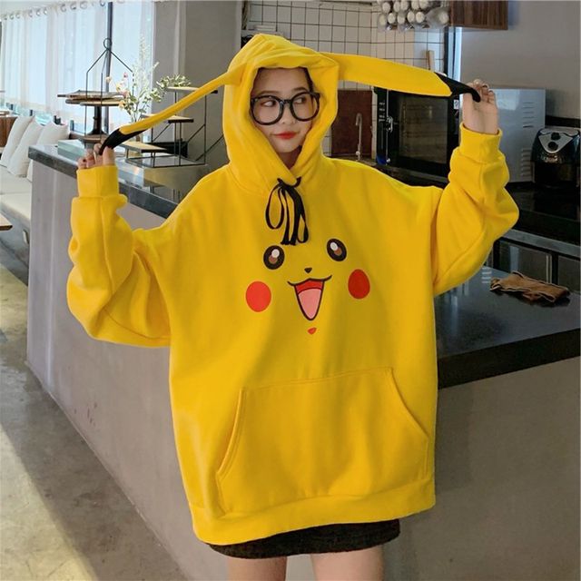 Cute pikachu hoodie online