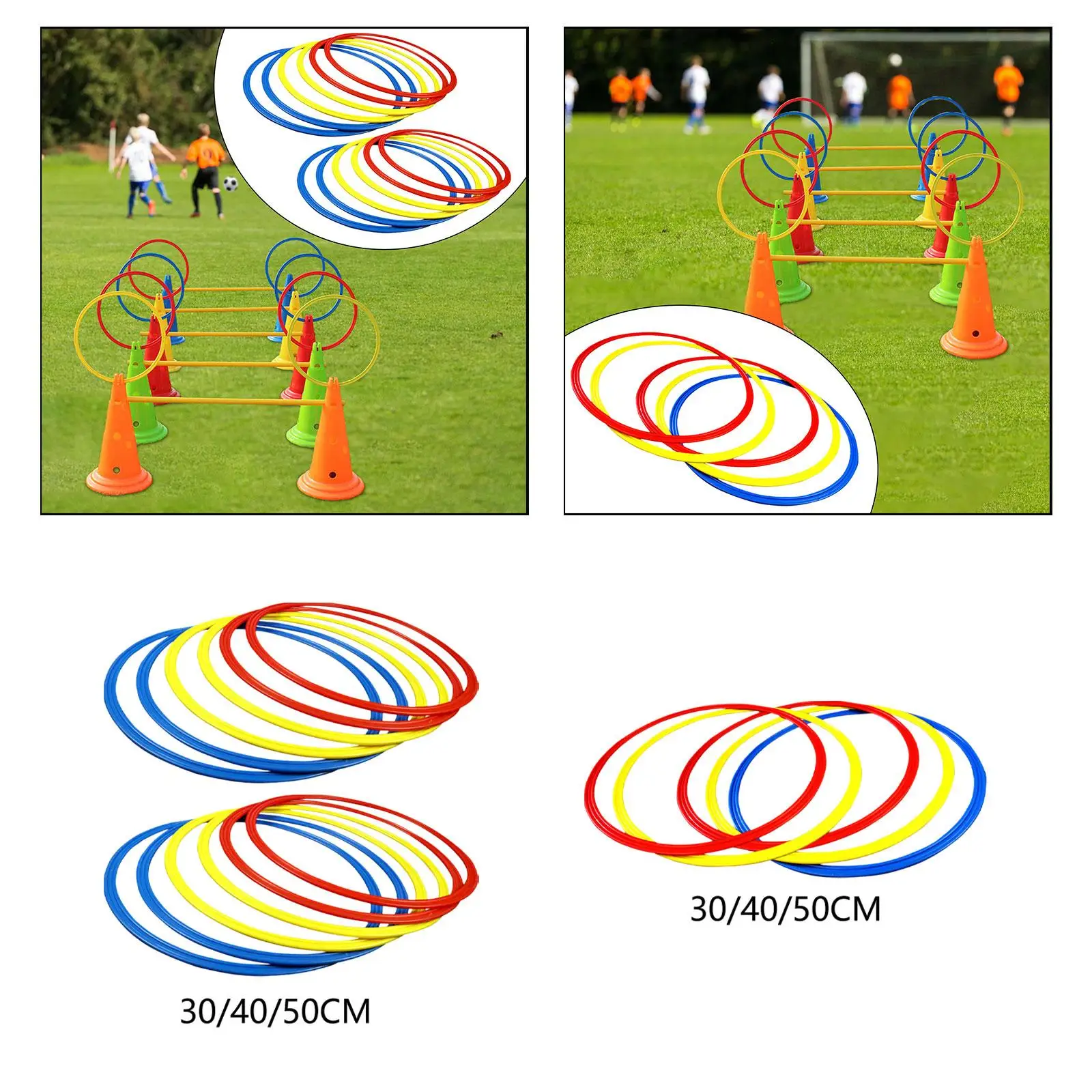 Agility Training Rings Agility Footwork Training for Kids Athlete Badminton