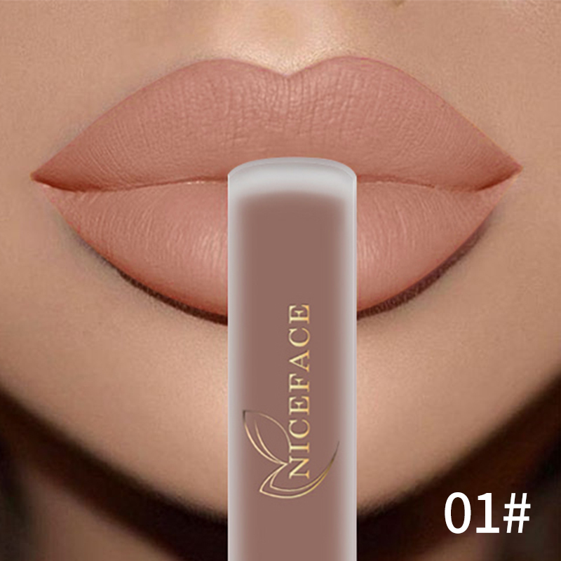 Best of NICEFACE Hot Color Lip Gloss Waterproof Matt Lipgloss Lasting Nude Liquid Lipstick Cosmetic Sexy Women Lip Tint Makeup Lip Stain Reviews & Tips