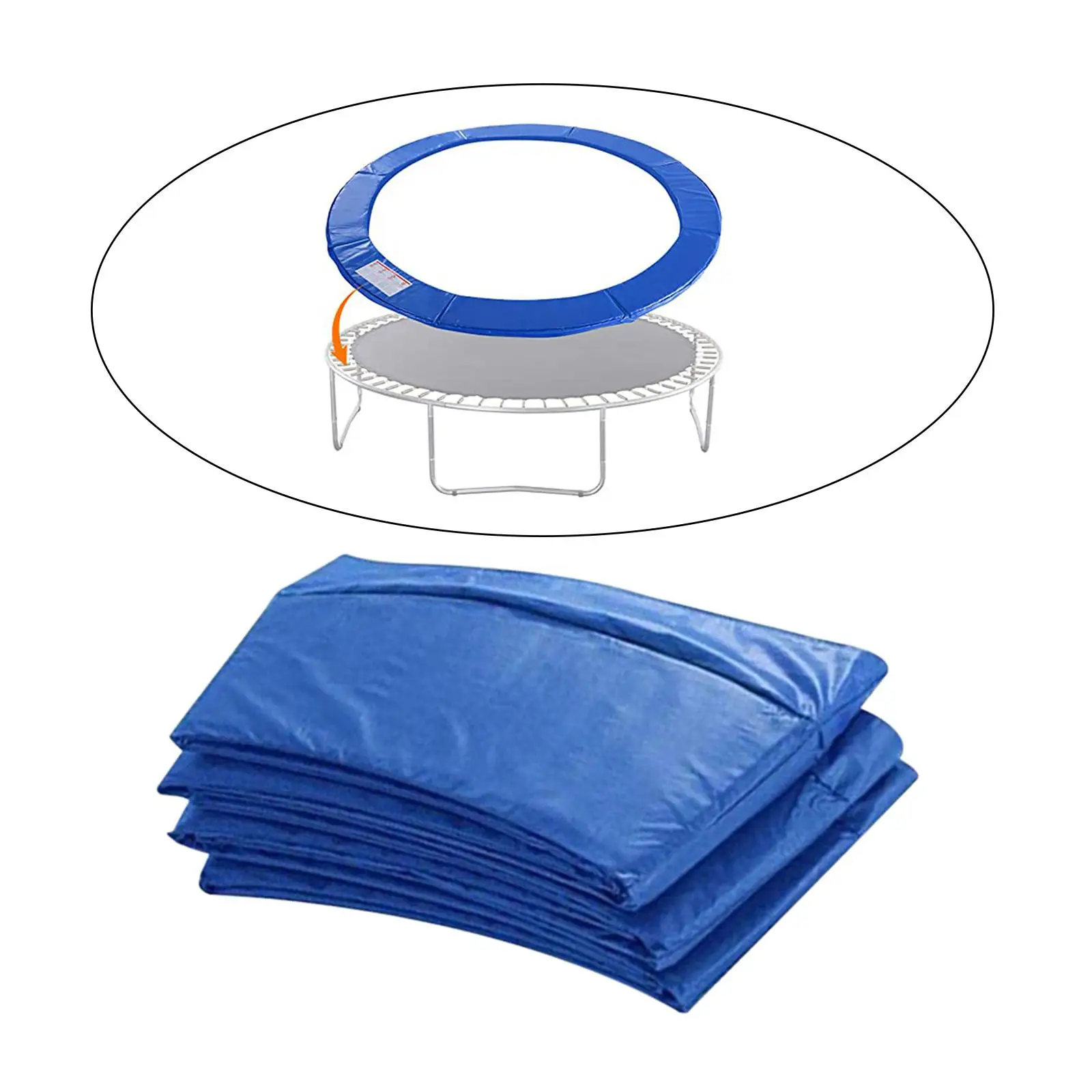 Trampoline Pad Jumping Bed Protective Cover Epe Pad Fits Round Trampoline 12ft Protection Replacement Side Guard Spring Cover