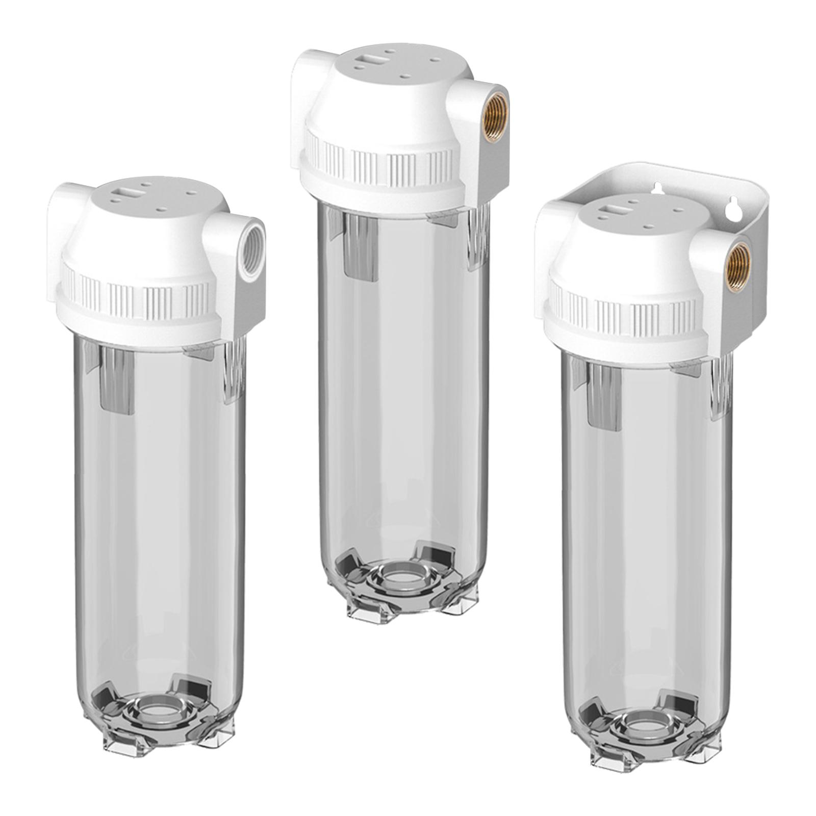 filtros de água transparente para cozinha, eletrodomésticos, 1 em, 2 em, 10 em