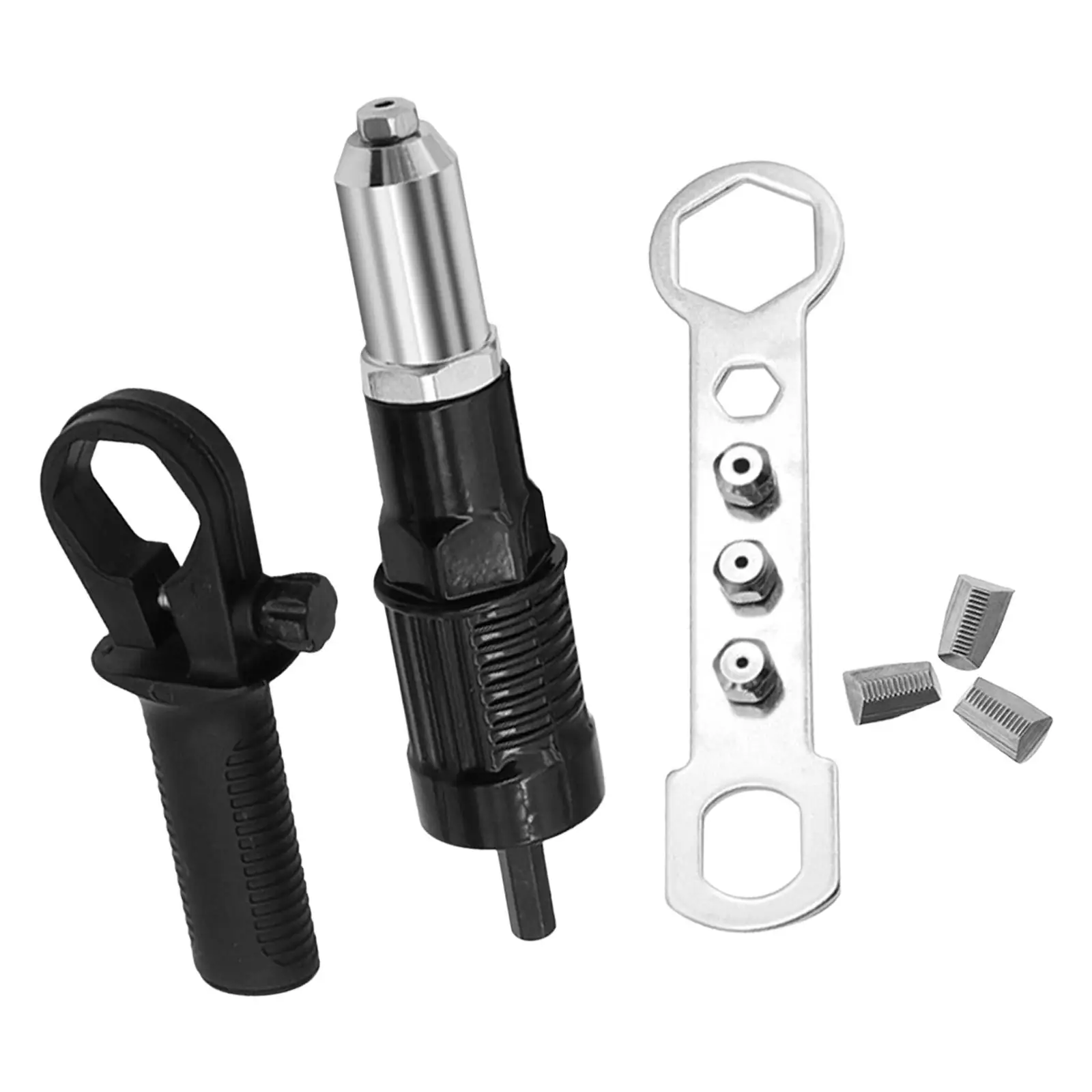 Riveting Adapter Attachments Pulling Rivet Machine Joint Cordless Drill Rivet Adapter Riveter Insert Nut Tools Rivet Connector