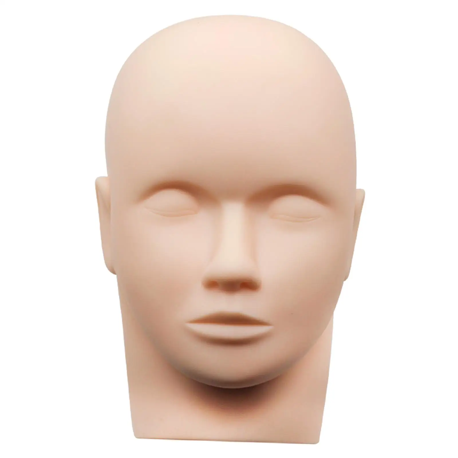 Eyelash Silicone Head Mold Training Mannequin Head Practice Make up