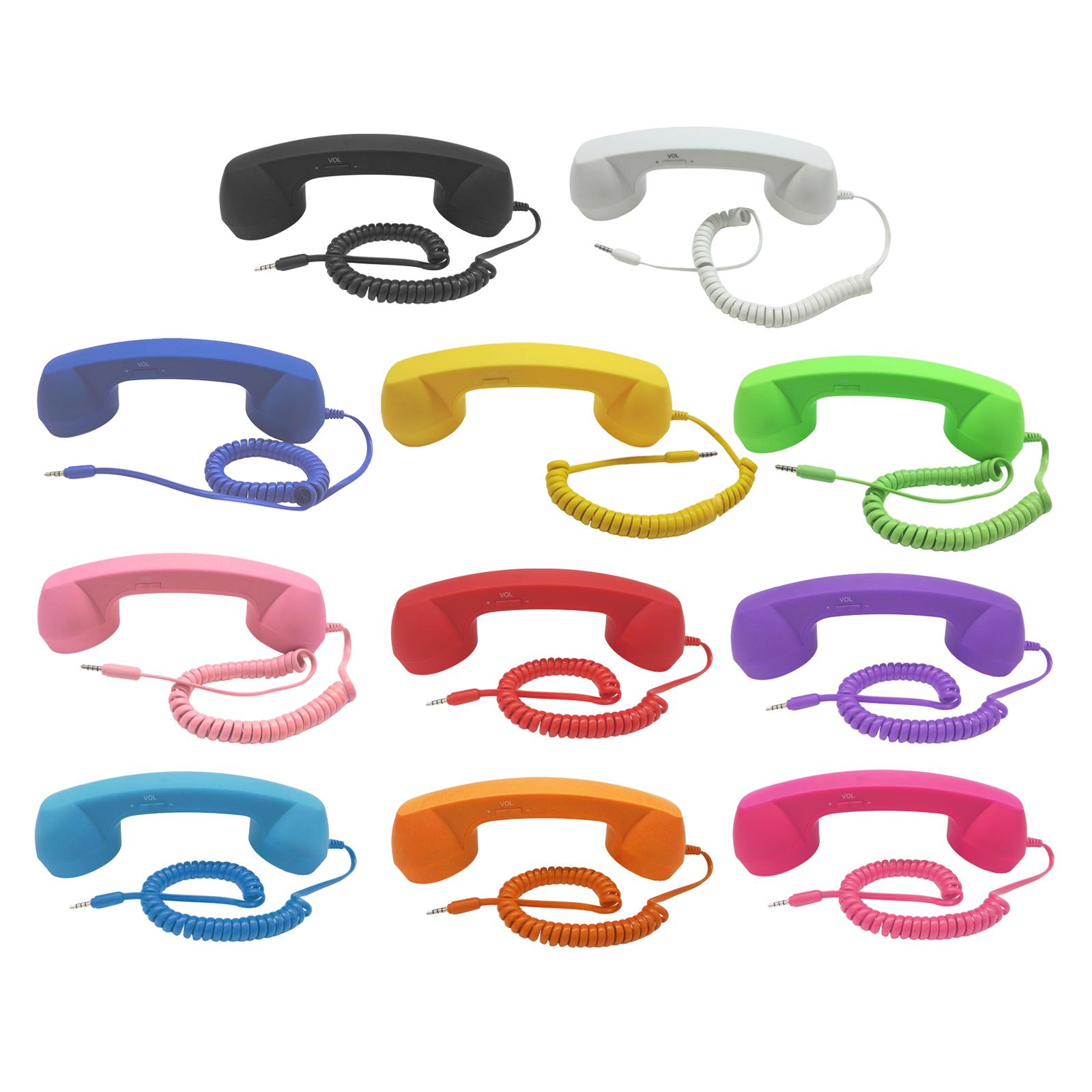 Retro Telephone Handset 3.5mm Classic Mini for   Mobile Phones