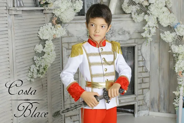 Kids Prince Charming Costume for Children Halloween Cosplay The