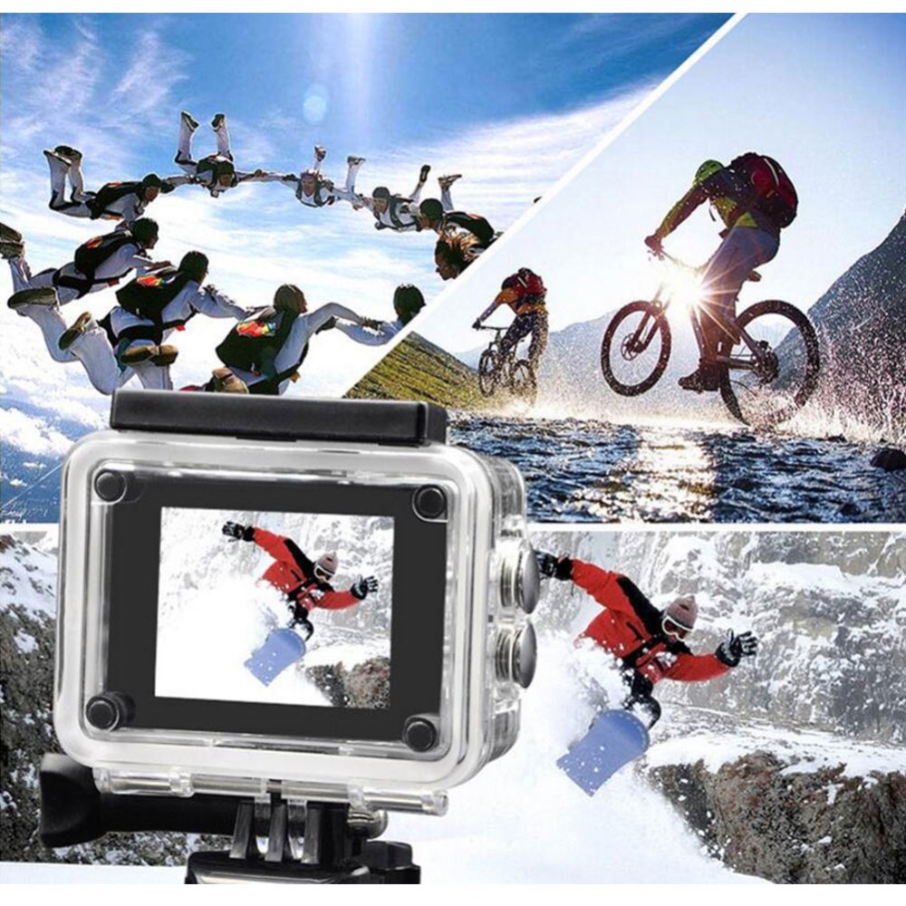 Caméra sport ultra hd 4k étanche avec wifi et télécommande_voghion.com