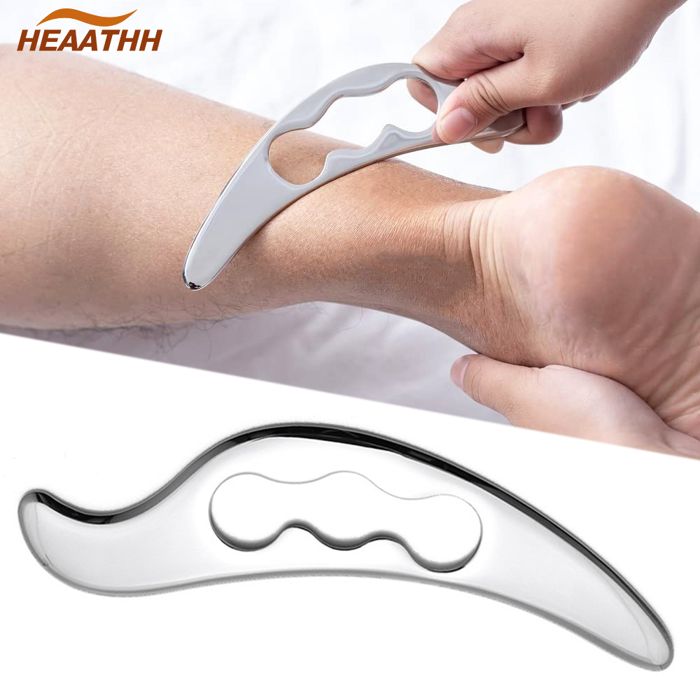 Best of Stainless Steel Gua Sha Massager Muscle Myofascial Scraping Physical Therapy Tools For Soft Tissue Body Massage Pain Relieve Reviews & Tips