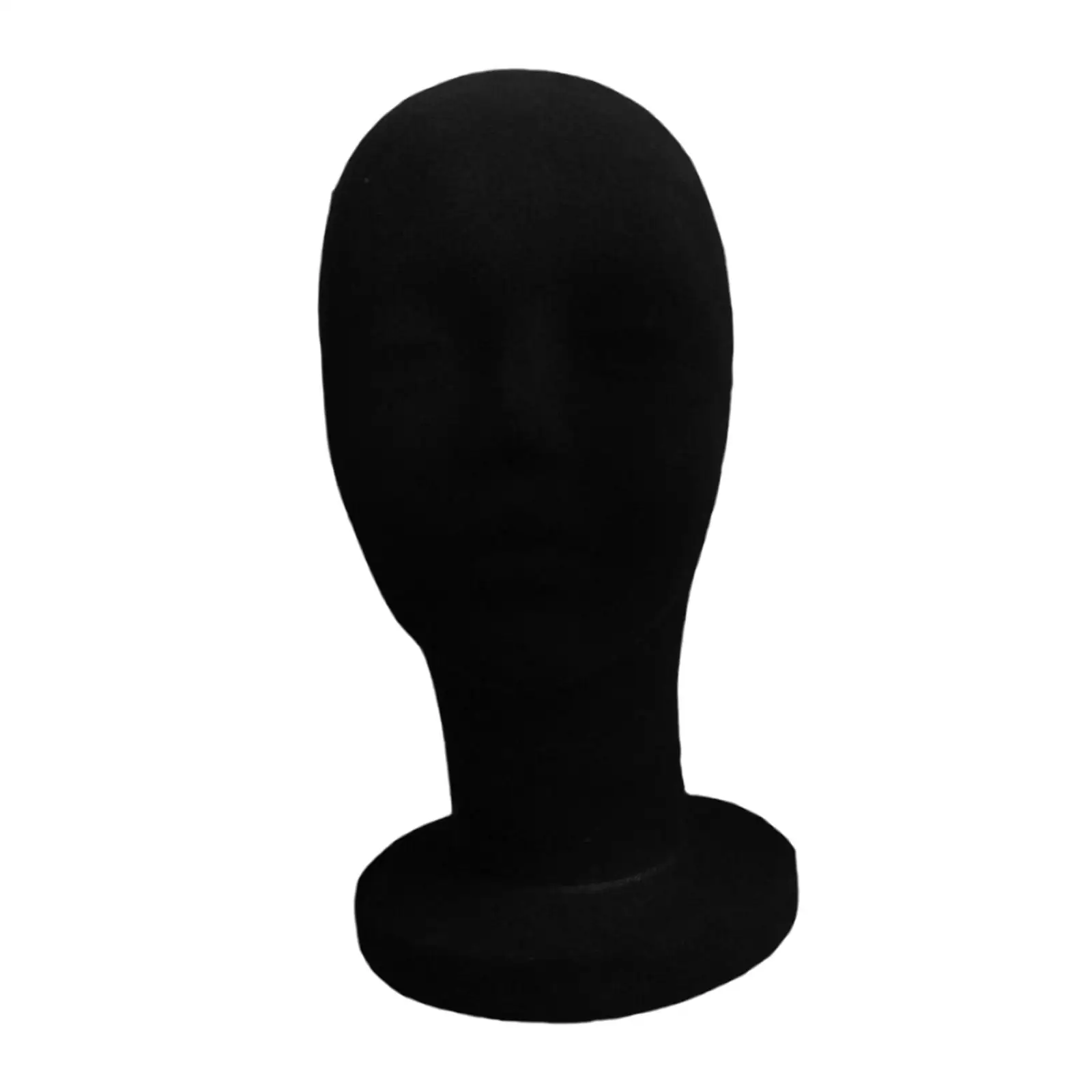Foam Mannequin Head Lightweight Display Stand Multipurpose Hairpiece Stand for Display Hair Accessories Hairpieces Glasses Wigs