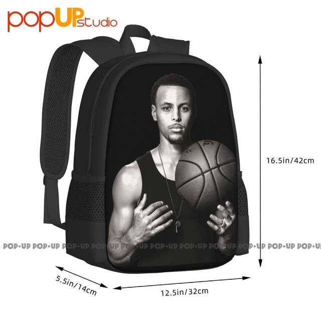 Stephen Curry Portrait Graphic Backpack Large Capacity Bookbag Softback Gymnast Bag Outdoor Running AliExpress