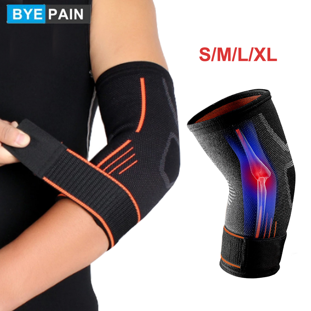 Best of BYEPAIN 1Pcs Fitness Elbow Brace Compression Support Sleeve For Tendonitis, Tennis Elbow, Golf Treatment - Reduce Joint Pain Reviews & Tips