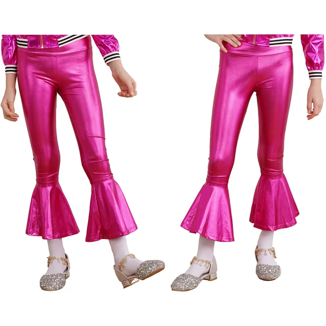 70s Disco Pants for Mens Stage Performance Costumes Bell Bottom Pants  Elastic Waistband Flared Pants Shiny Sequins Long Pants - AliExpress