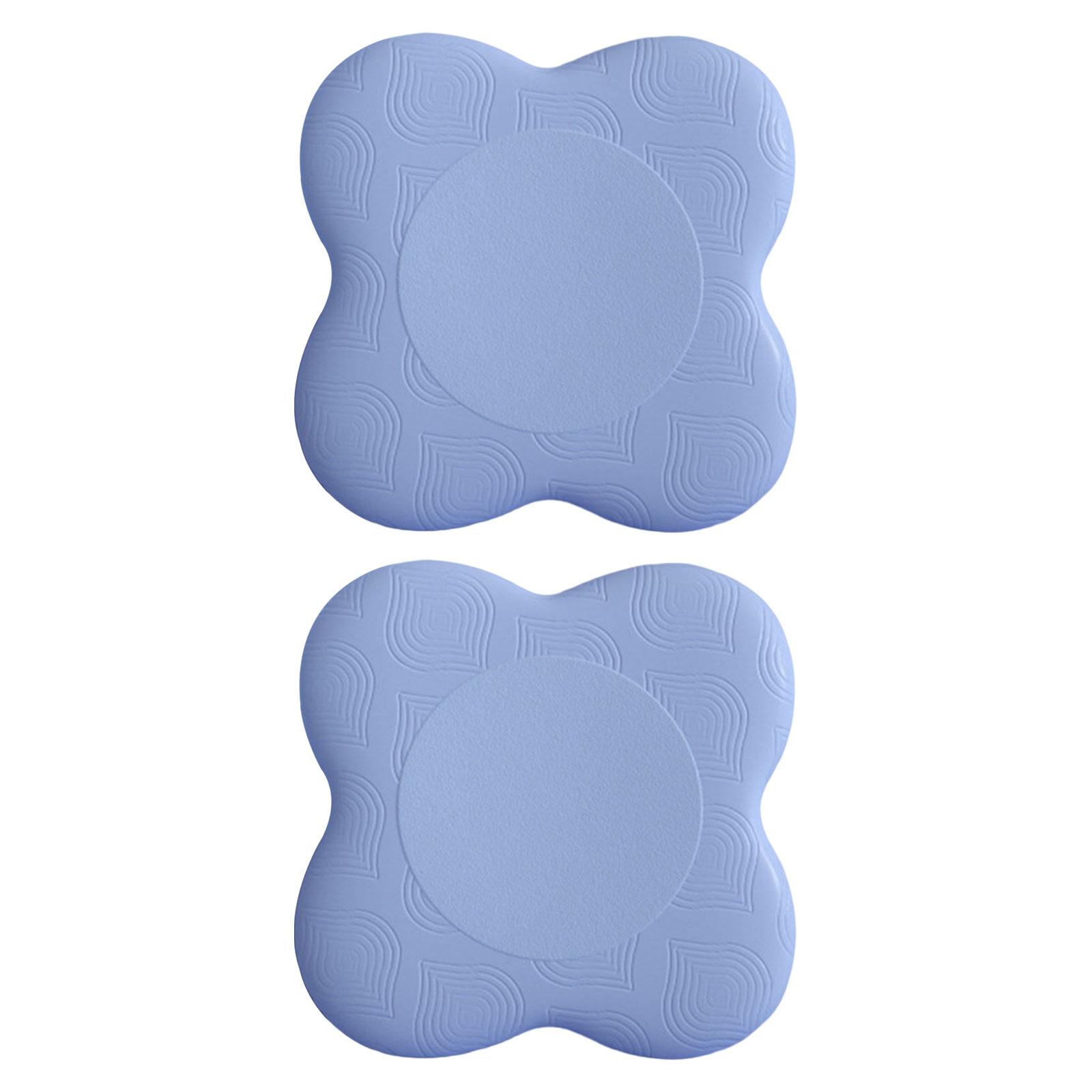 2pcs Yoga Knee Pads Pilates Kneeling Pad Yoga Mat Accessory Non-Slip Yoga Pad