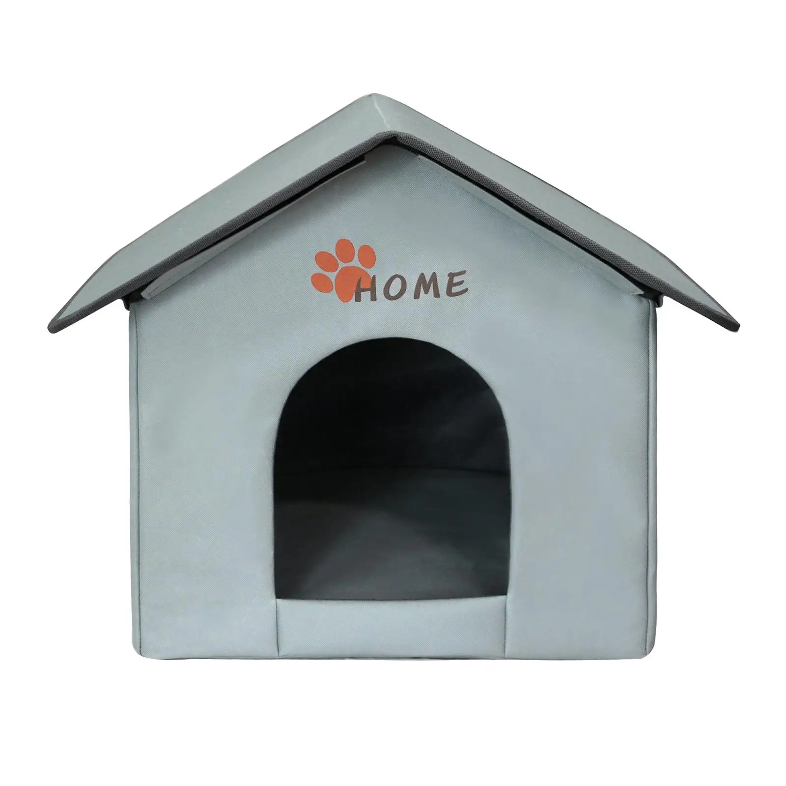 Outdoor Cat House Sleeping Weatherproof Warm House Feral Cat Shelter Cave Pet Bed for Lawn Kitten Small Medium Cats Puppy Garden