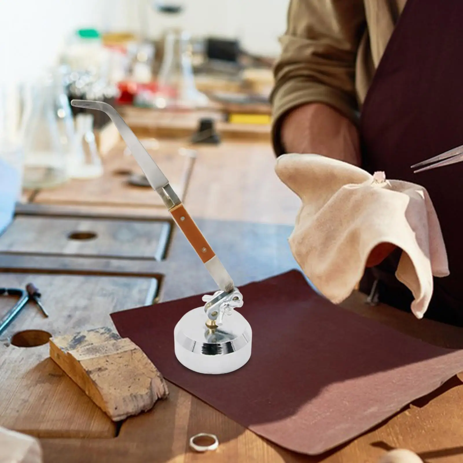 Welding Work Clip Soldering Helper Hand Stainless Steel Table Clip Clamp for Jewelry Making Soldering Repairing Jewellery Repair