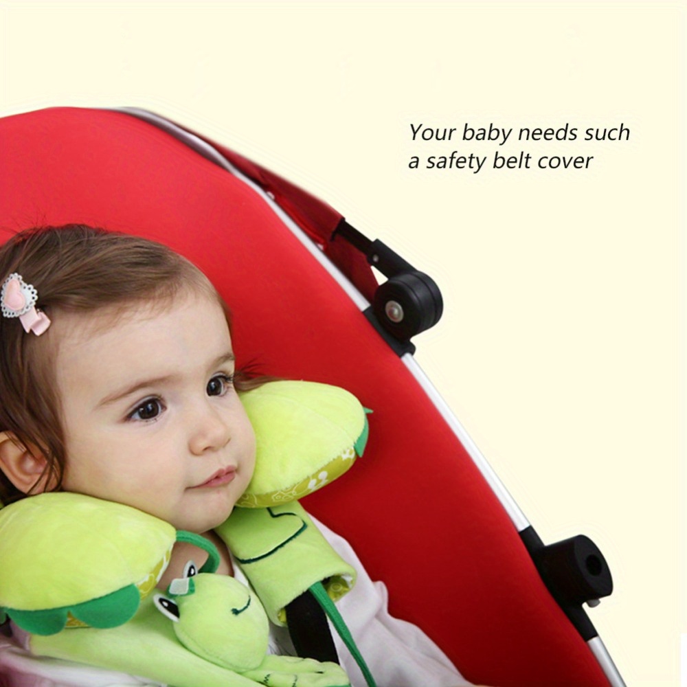 Description Picture 4 of itemBaby Car Seat Straps Cover Shoulder Pads for Baby, Baby Car Seat Belt Pads Seat Belt Covers for All Car Seats/Pushchair/Stroller