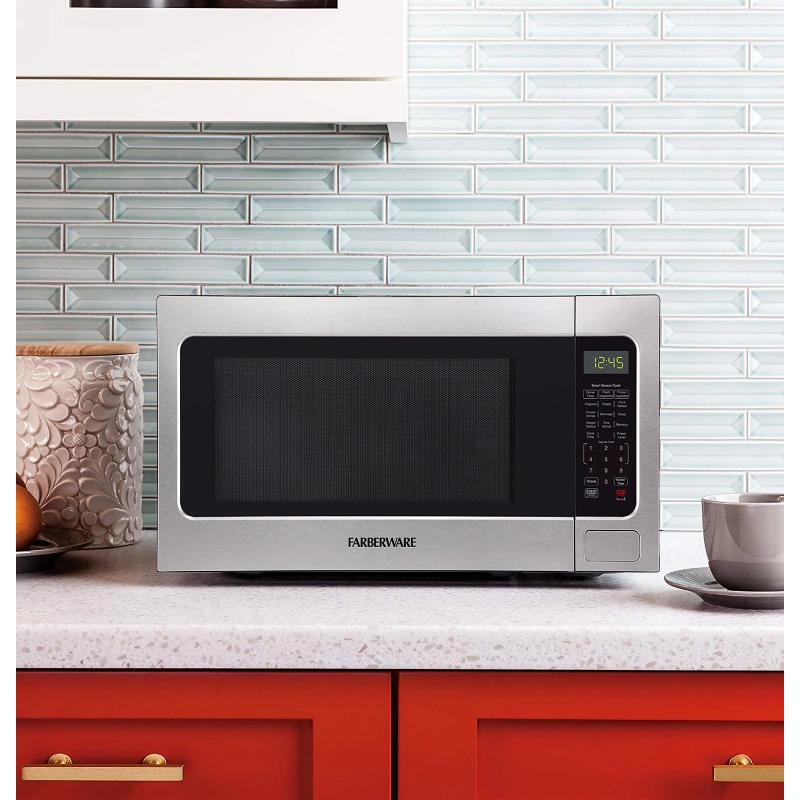 Title 2, Farberware 2.2 Cu. ft. Microwave Oven, Stainles...