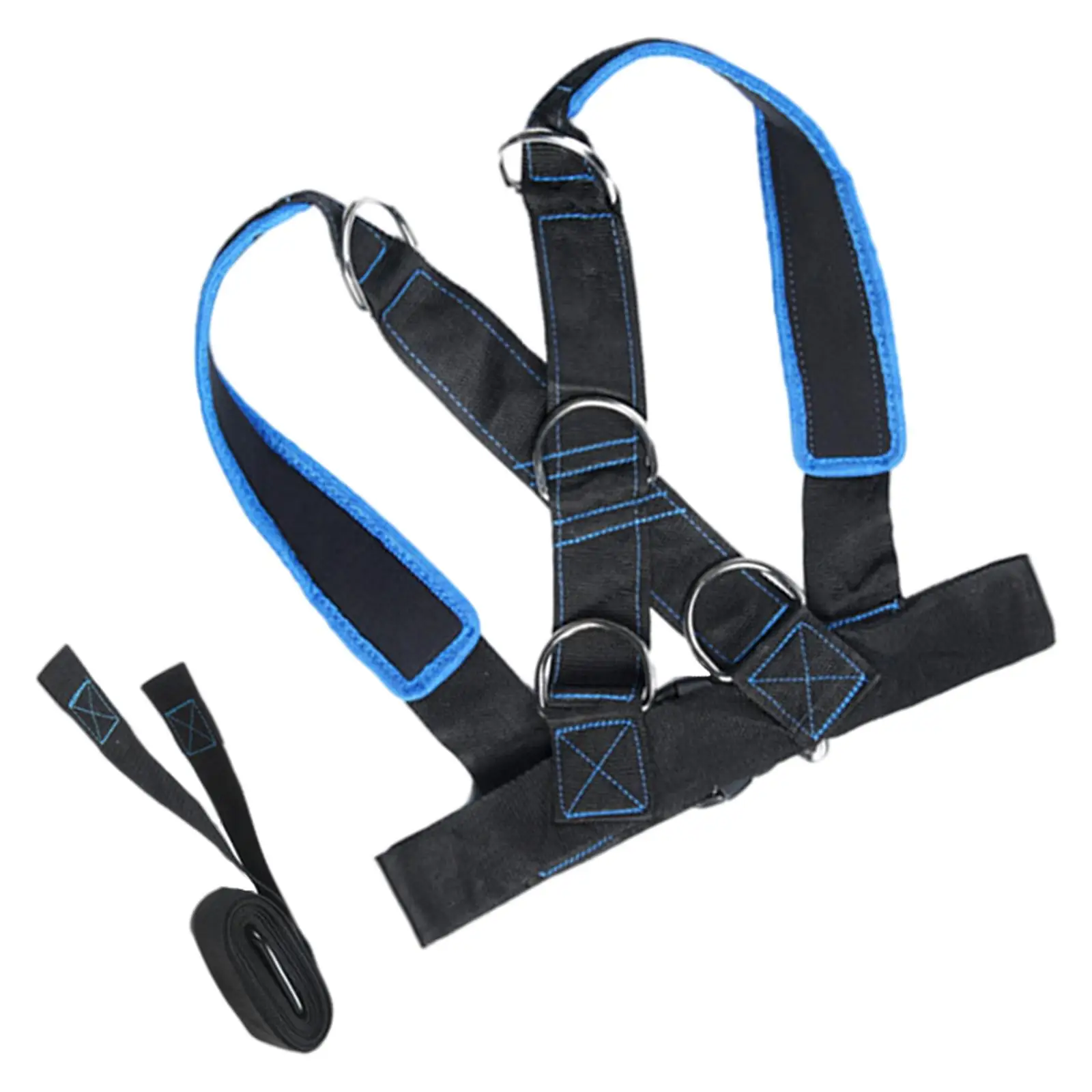 Resistance Belt W/ Pull Strap Fitness Resistance Rope Kit Agility Training Outdoor Sport