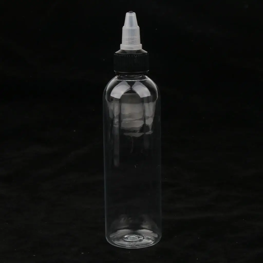    Squirt Condiment Bottles with Twist  Lids - Perfect for Ketchup, BBQ, Condiments, Dressing, Arts and Craft 120ml