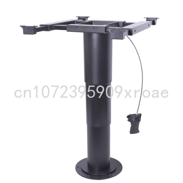 Gamba Tavolo Regolabile In Alluminio Per Camper - Altezza 430-745mm, Base 177mm - Foto 4