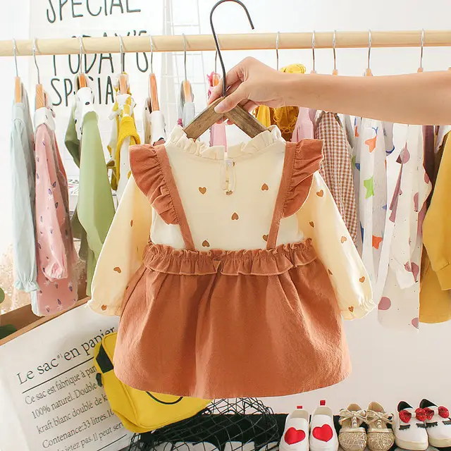 Fall 2023 New Baby Dress For Girl Floral Print Birthday Dresses Long Sleeve  Fashion Cute Princess Cloth Toddler Spring Clothing - AliExpress