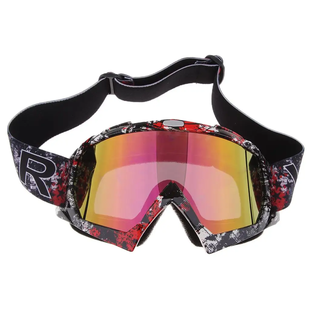 Outdoor Weatherproof Eyewears Snowmobile/ Snowboard Snow Goggles ADJUSTABLE