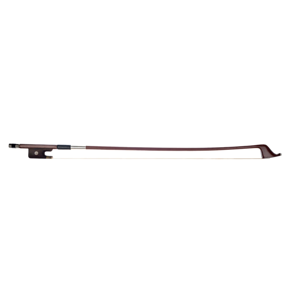 4/4 Violin Bow,  Balanced Handmade Brazilwood Bass Bow  Horsehair,