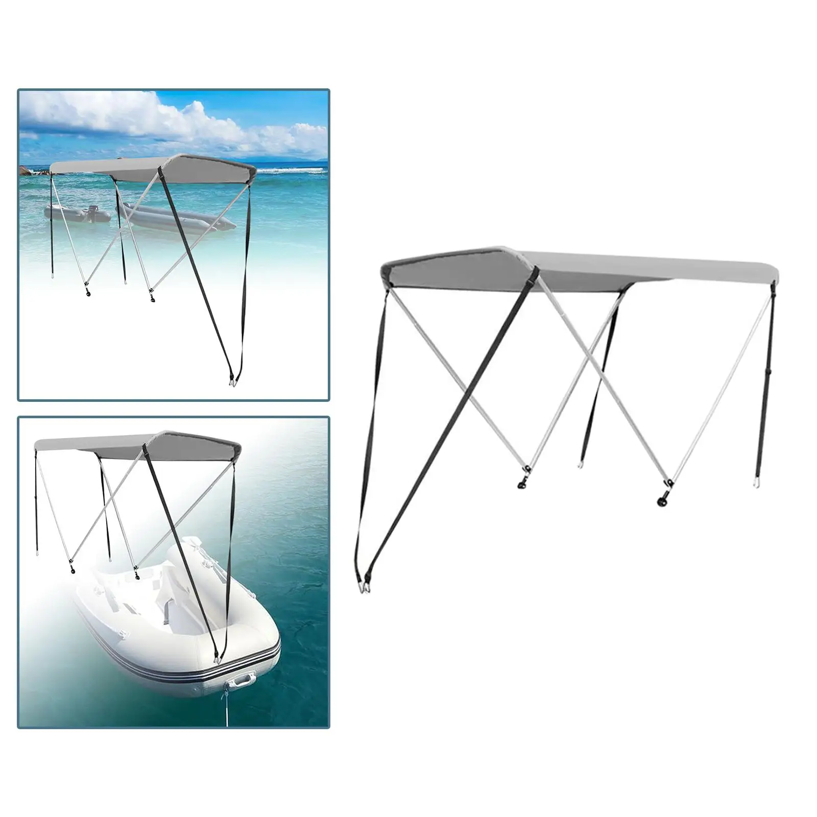 Inflatable Boat Canopy  Sailboat- Dinghy  with Support Rod