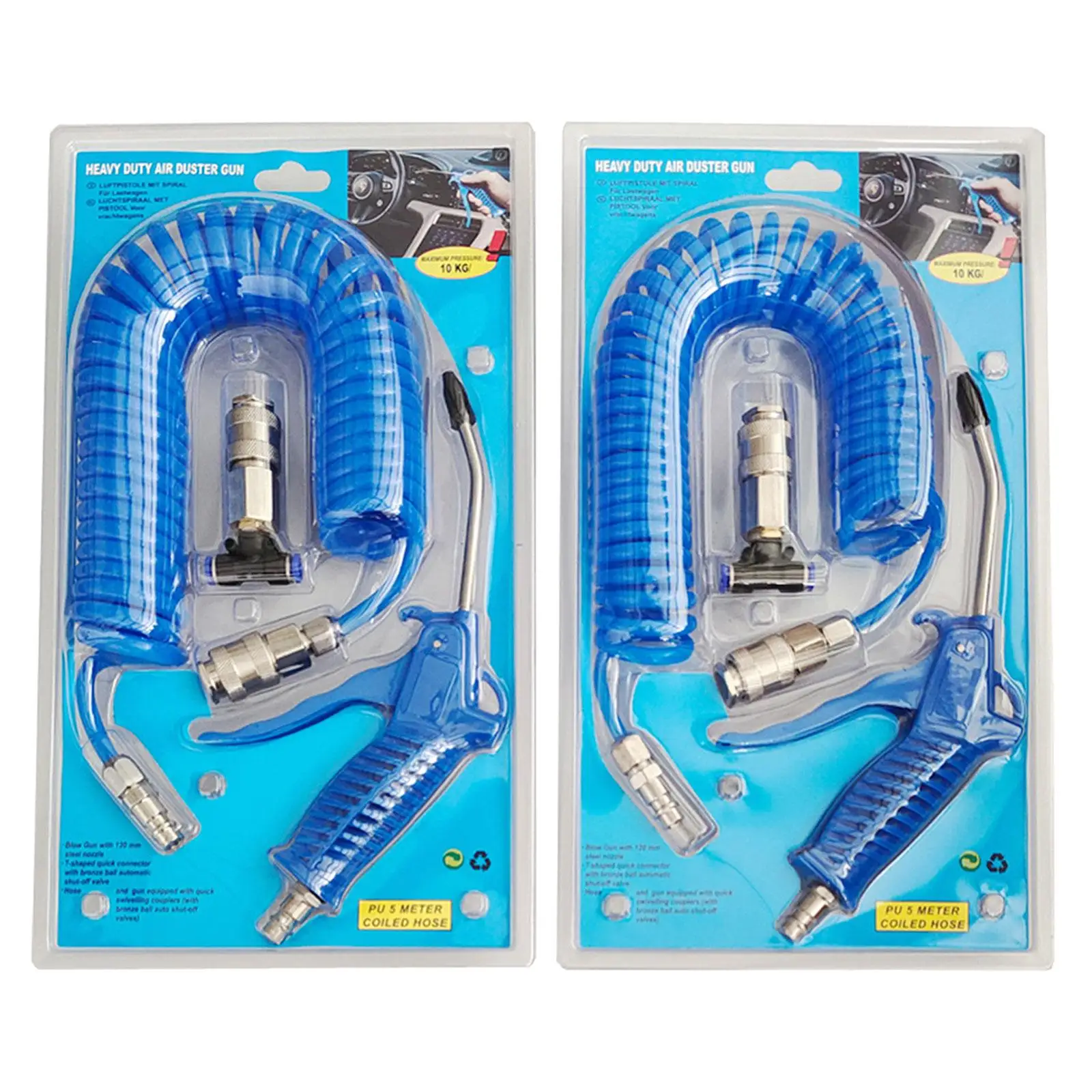 Air Blow Duster Set, Heavy Duty Dust Removal for Air Compressor, Powerful Air