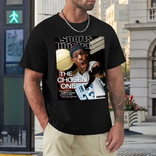 VINTAGE TEE - T SHIRT NBA OLD SCHOOL LEBRON JAMES