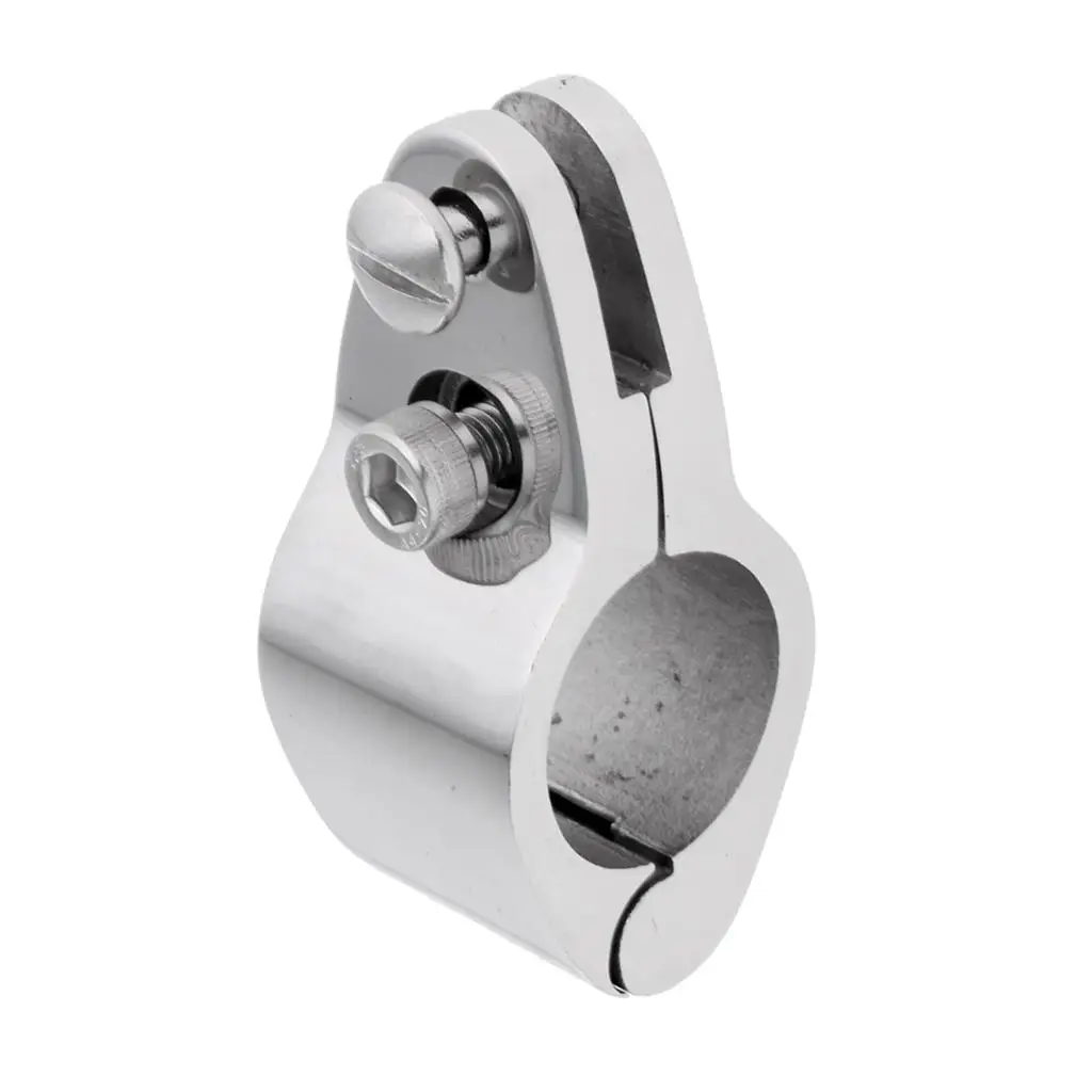 Bimini Top Hinged Jaw Slide  -inch Hardware Fittings Marine Stainless