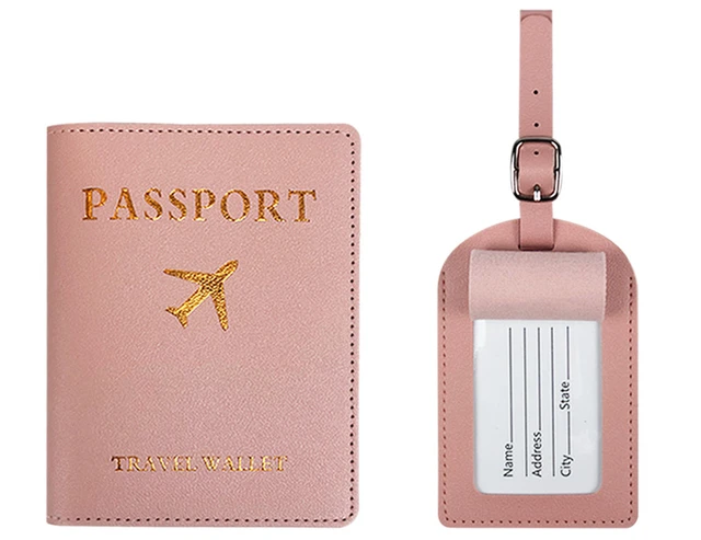 Personalised Liberty Print Passport Cover and Luggage Label 