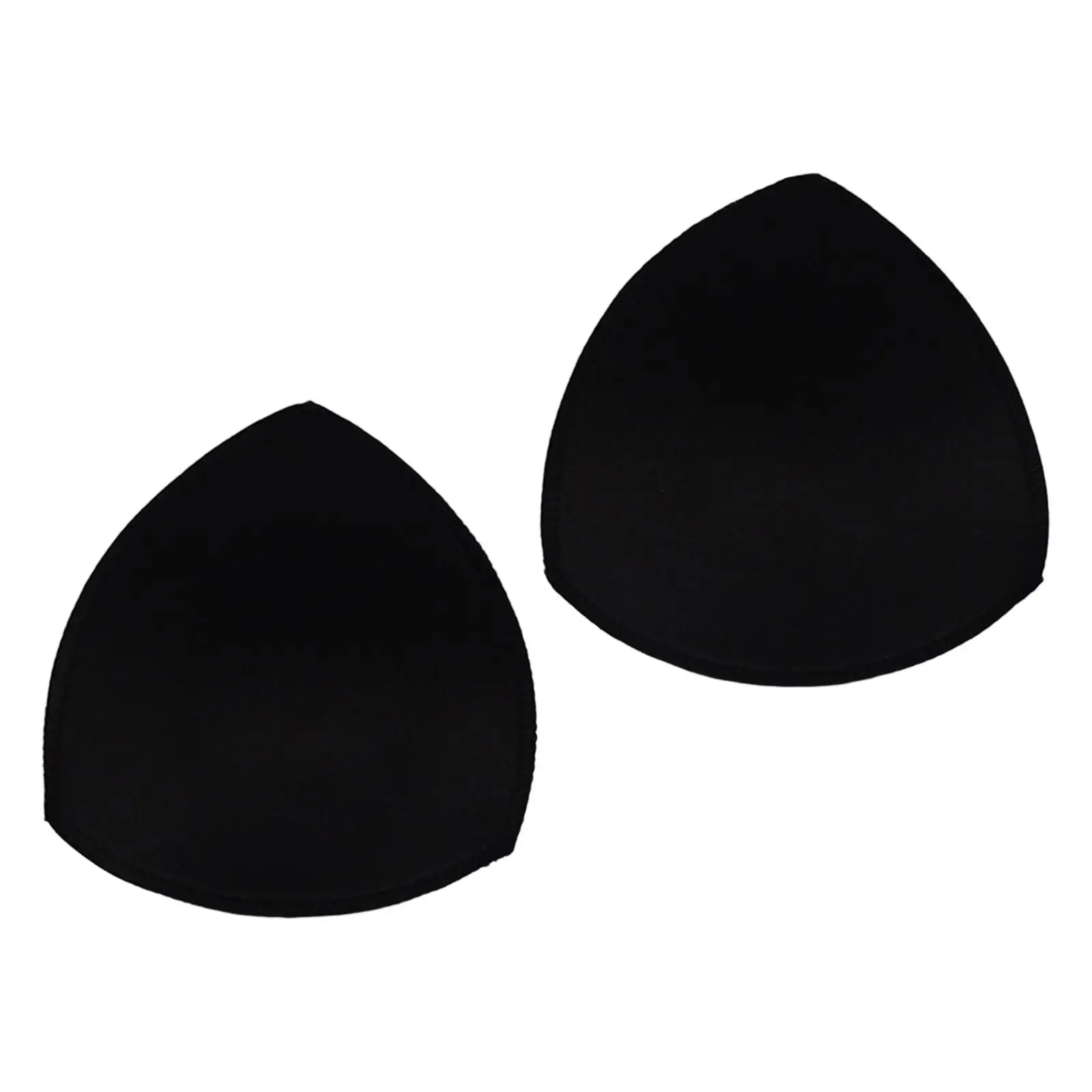 Triangle Bra Pads Inserts Removable Bra Cups Inserts Soft Triangle Sponge Pads Padding Inserts for Swimsuit Bikini Top