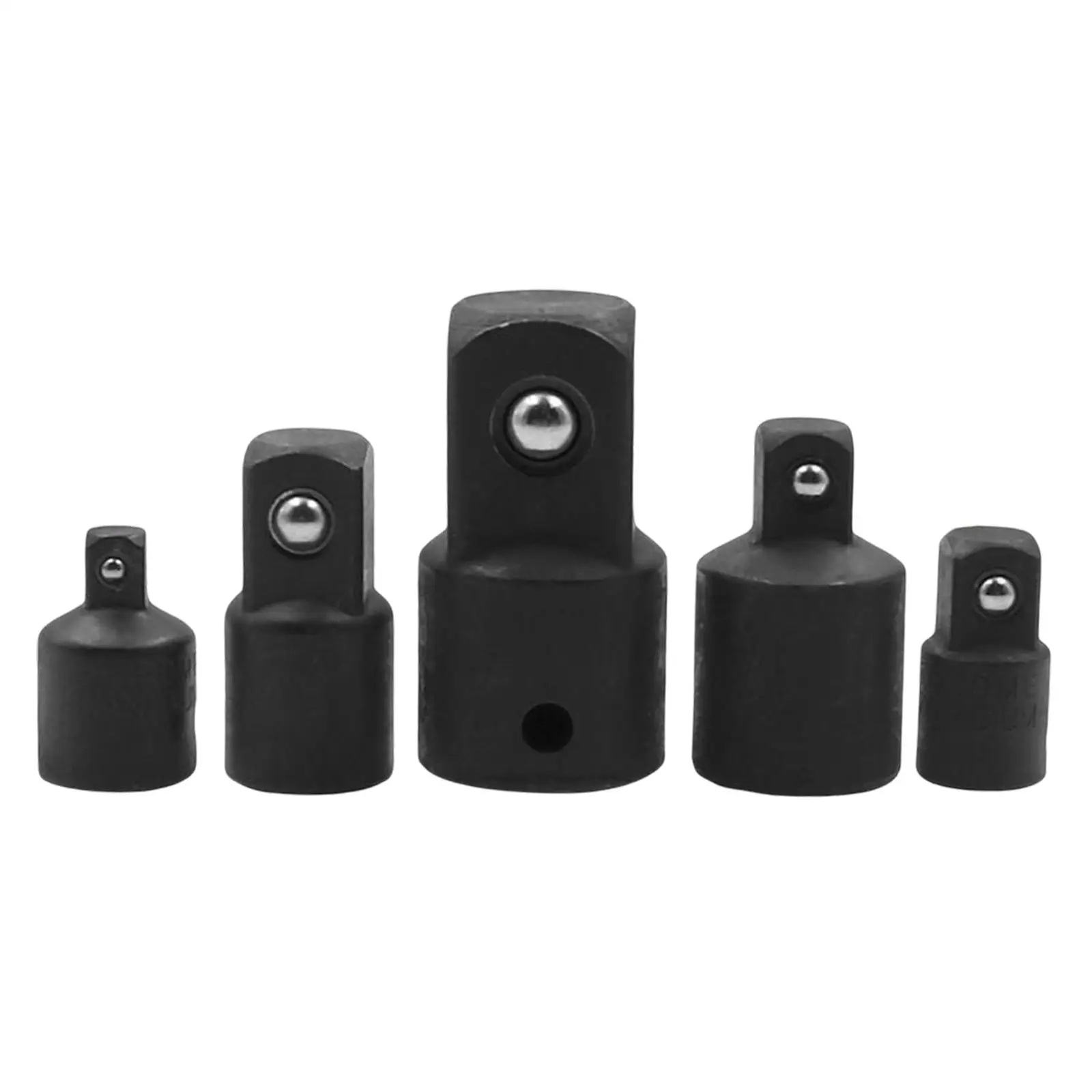 5x Impact Socket Adapter and Reducer Professional Manufactured  Spring Loaded for Construction Converter