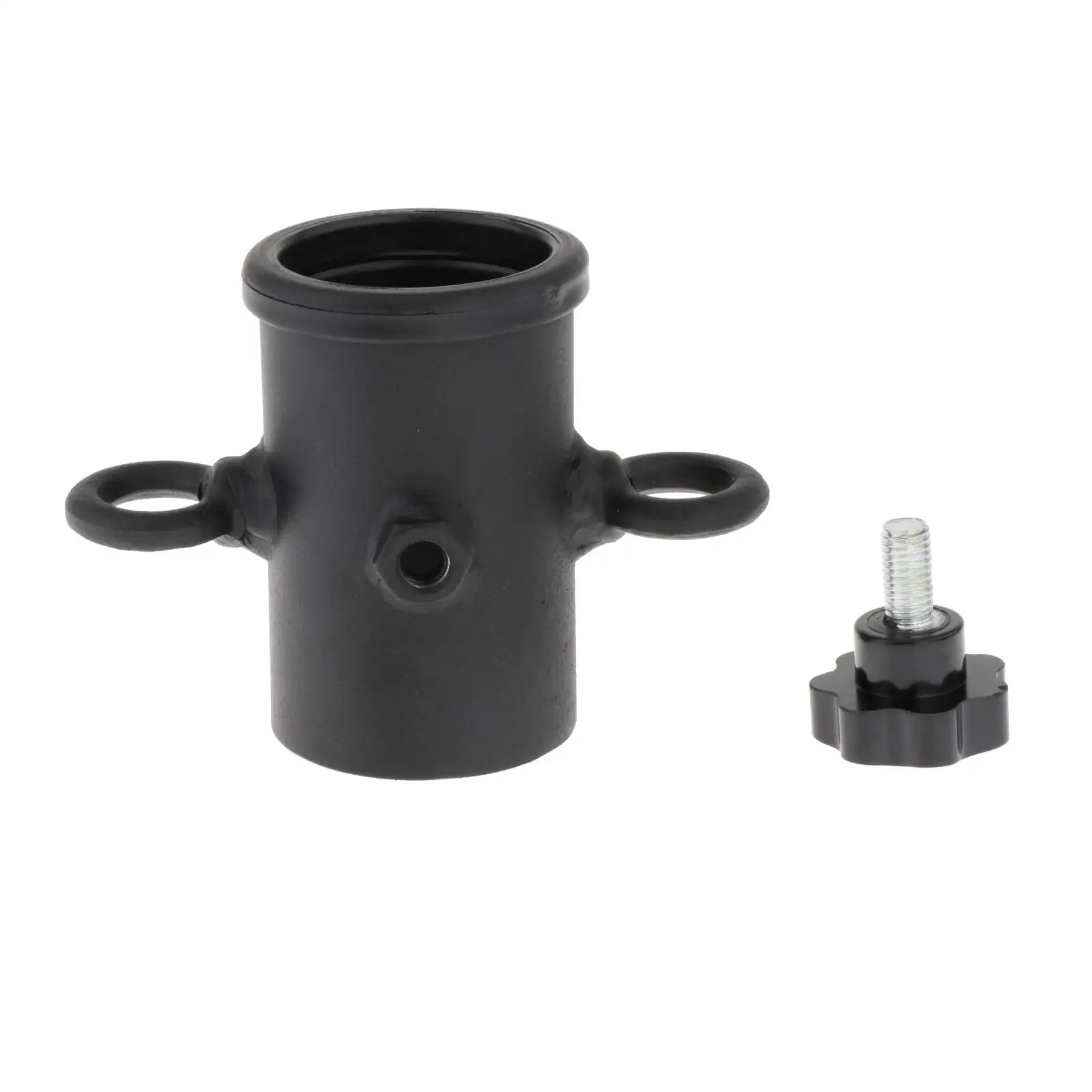 Steel Dumbbell Landmine Eyelet Attachment Fit 2 inch Barbell Bars Sleeve for