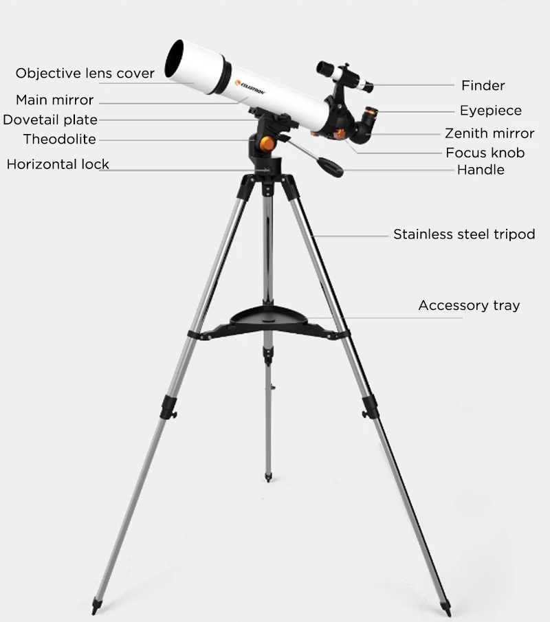 S60535bb844a24a8f9f76db0dce3feccbw CELESTRON SCTW-70 przenośny teleskop astronomiczny duże powiększenie 70mm