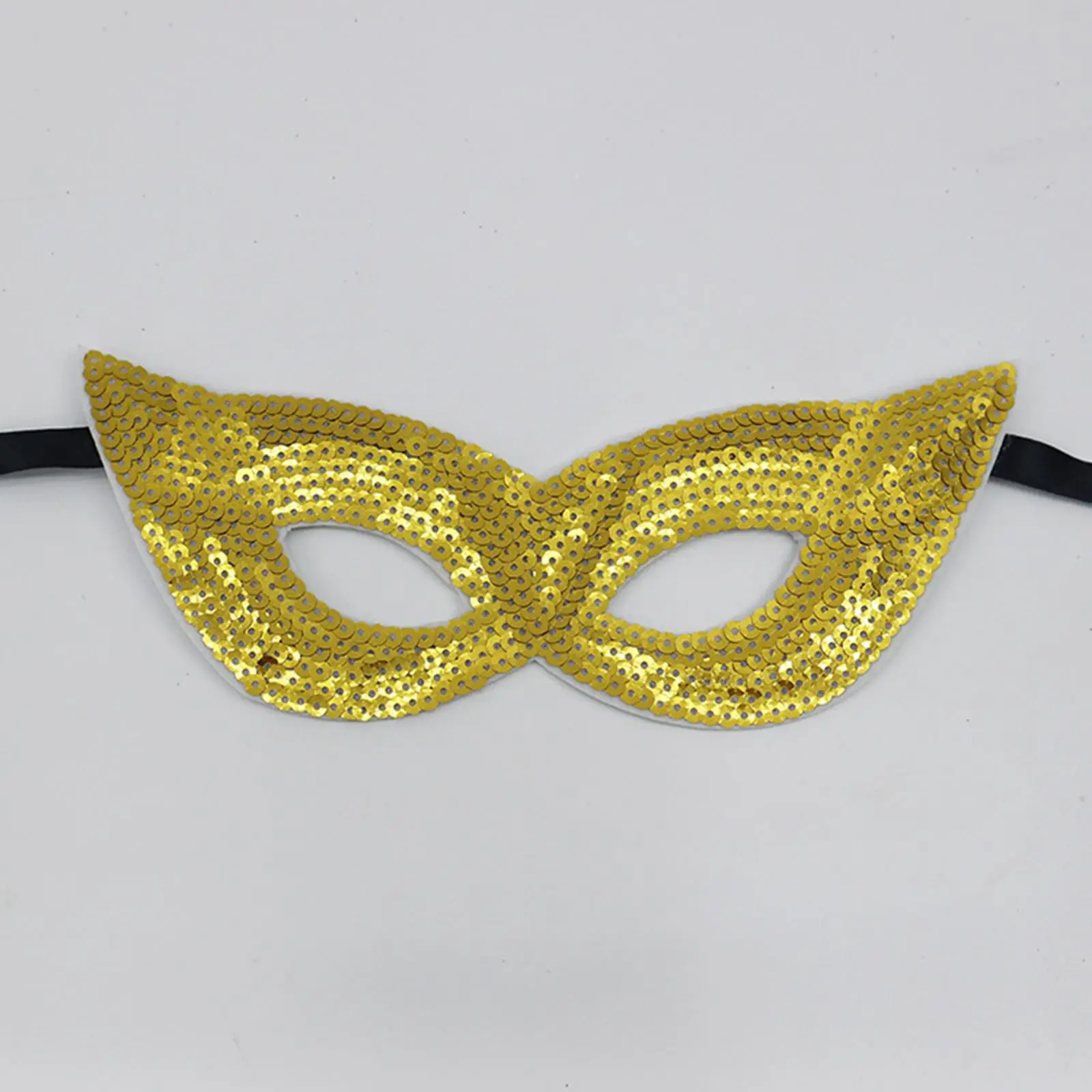 Glitter Masquerade Eye Mask Sequin Party Mask Half Cover Fancy Dress for Carnival Prom