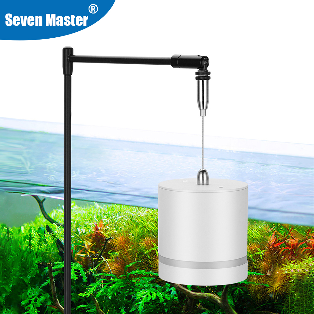 aquário led pendurado clipe lâmpada planta crescer luz regulável aquático algas tanque iluminação do tanque de peixes