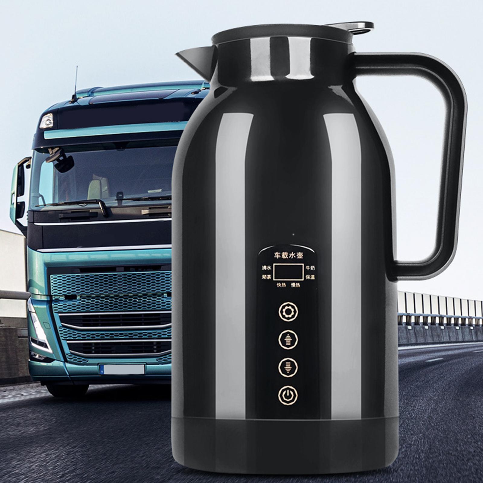 Title 4, Portable Electric Car Kettle Stainless Steel 12...