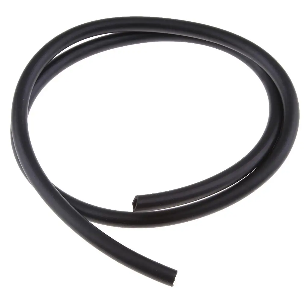 ID 5mm OD 8mm 100cm Rubber Motorcycle Petrol   Delivery Hose