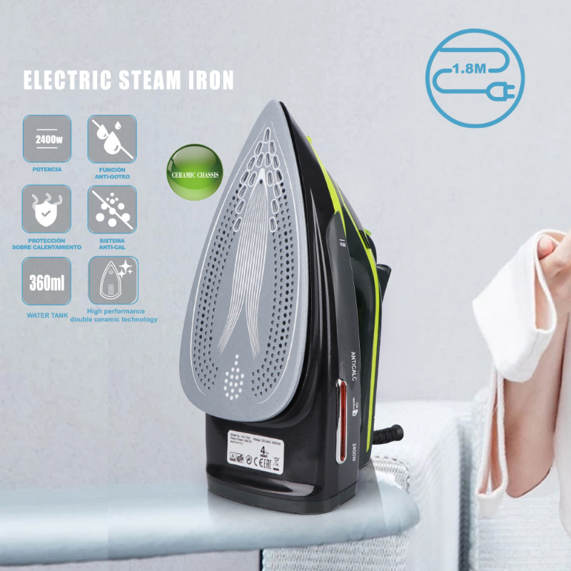 Title 2, Handheld Steam Iron Ironing Machine High-power ...