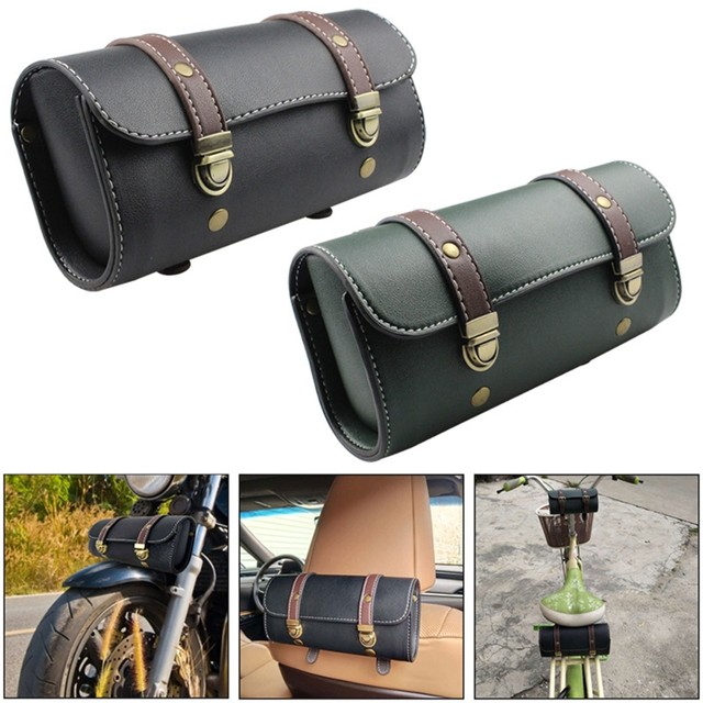 Sacoche De Selle Moto Pro Verve Jelly Sac De Selle De Moto En Cuir PU Fait à La Main Pour Guidon De Moto, Sac à Outils Rond En Forme De Tonneau, Sac Sacoche De Selle Moto Pro Verve Jelly Sac De Selle De Moto En Cuir PU Fait à La Main Pour Guidon De Moto, Sac à Outils Rond En Forme De Tonneau, Sac
