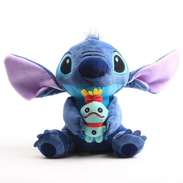 20cm Multicolor Cotton Disney Lilo & Stitch Plush Toys Children Stuffed  Dolls For Girls Kawaii Room Decor Original Birthday Gift