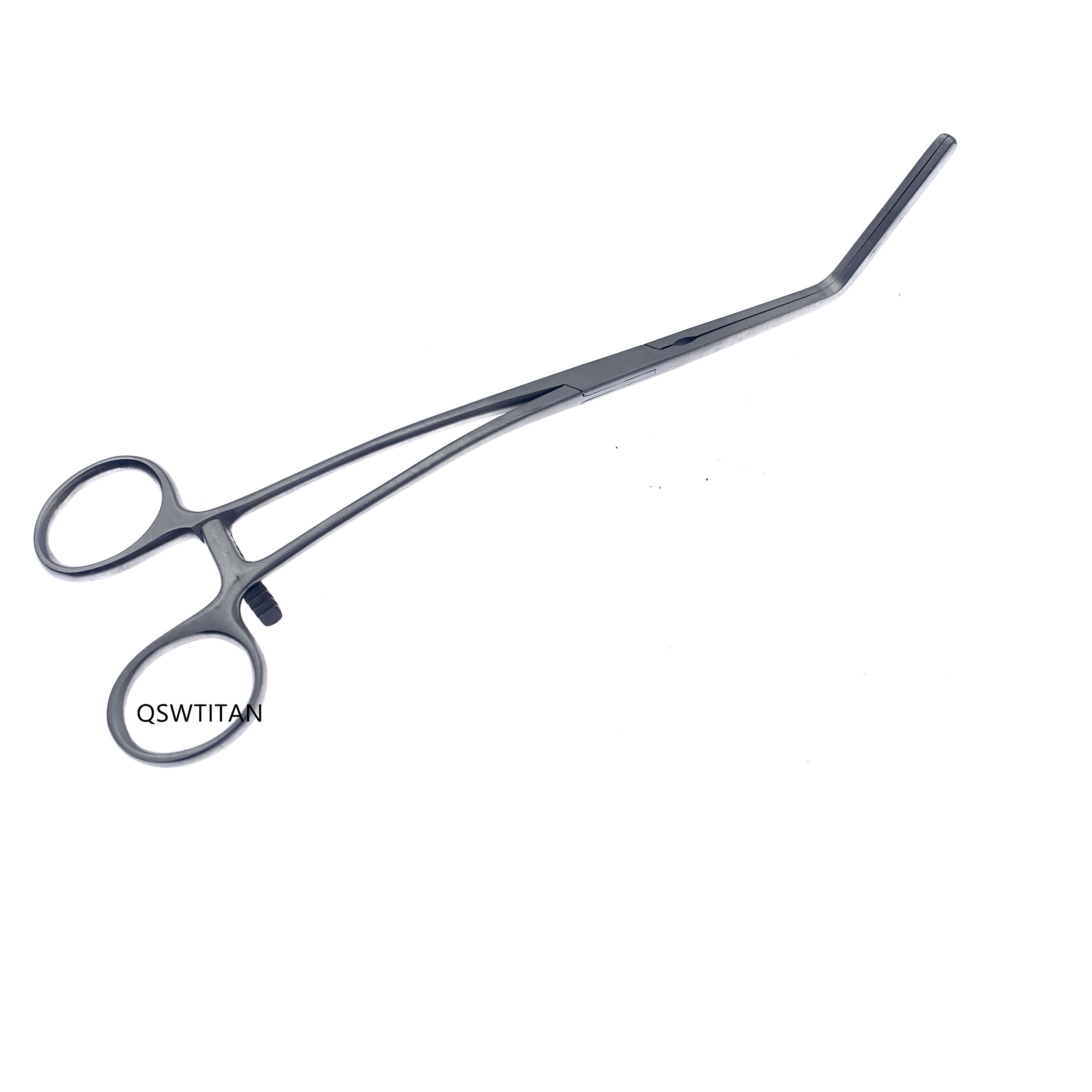 Atraumatic Jaw Tips Vascular Clamps Aortic Exclusion Clamp stainless steel Cardiovascular surgical instruments