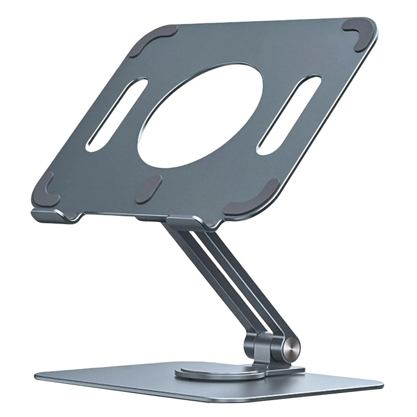 Tablet Stand 360 Rotating Desk Riser Adjustable Height Laptop Riser Stand for iPad Office