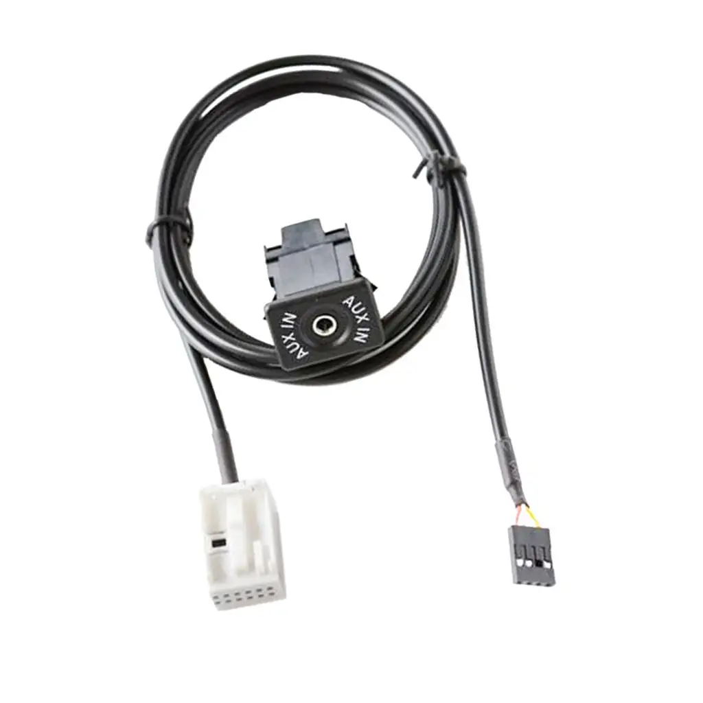  Car Audio AUX USB Switch Cable For RCD510  Golf/GTI/R MK5 MK6