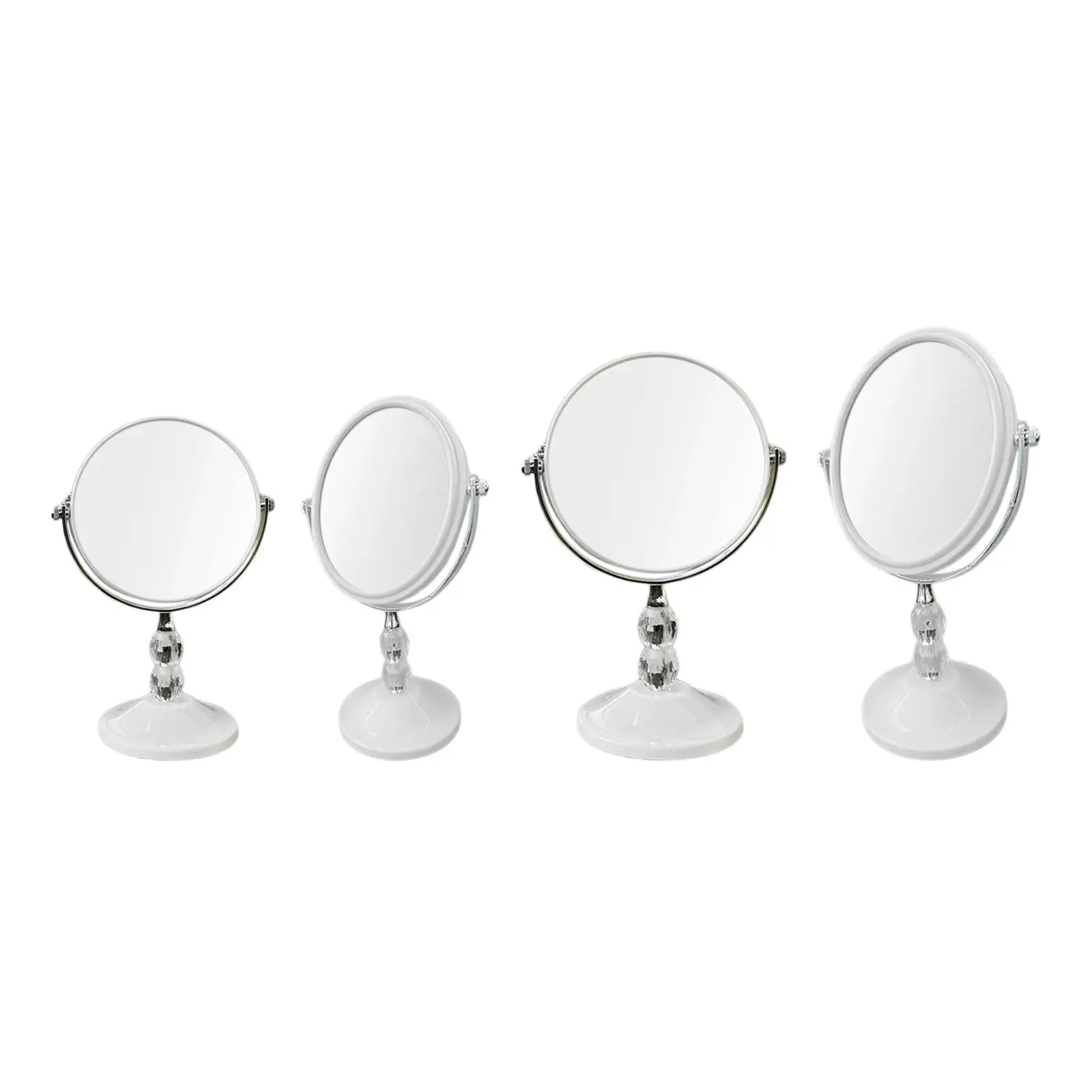 Personal Mirror Table Desk Mirror Decoration Tabletop Mirror Cosmetic Mirror for Bedroom Dressers Living Room Apartment Women