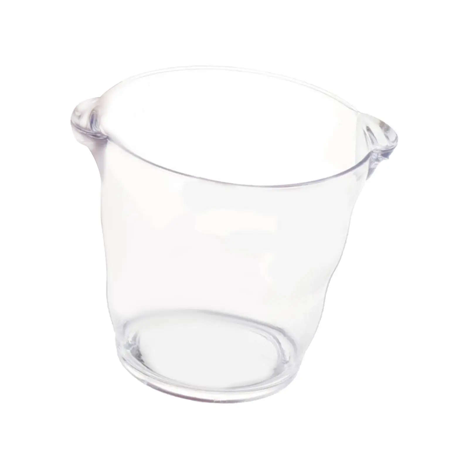 Ice Bucket Food Grade Storage Tub Bucket Clear for Bottles