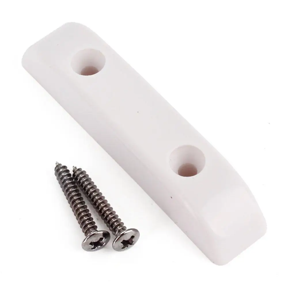 1pc White Thumb Rest With 2pcs Mounting Screws For ALL Bass Guitar