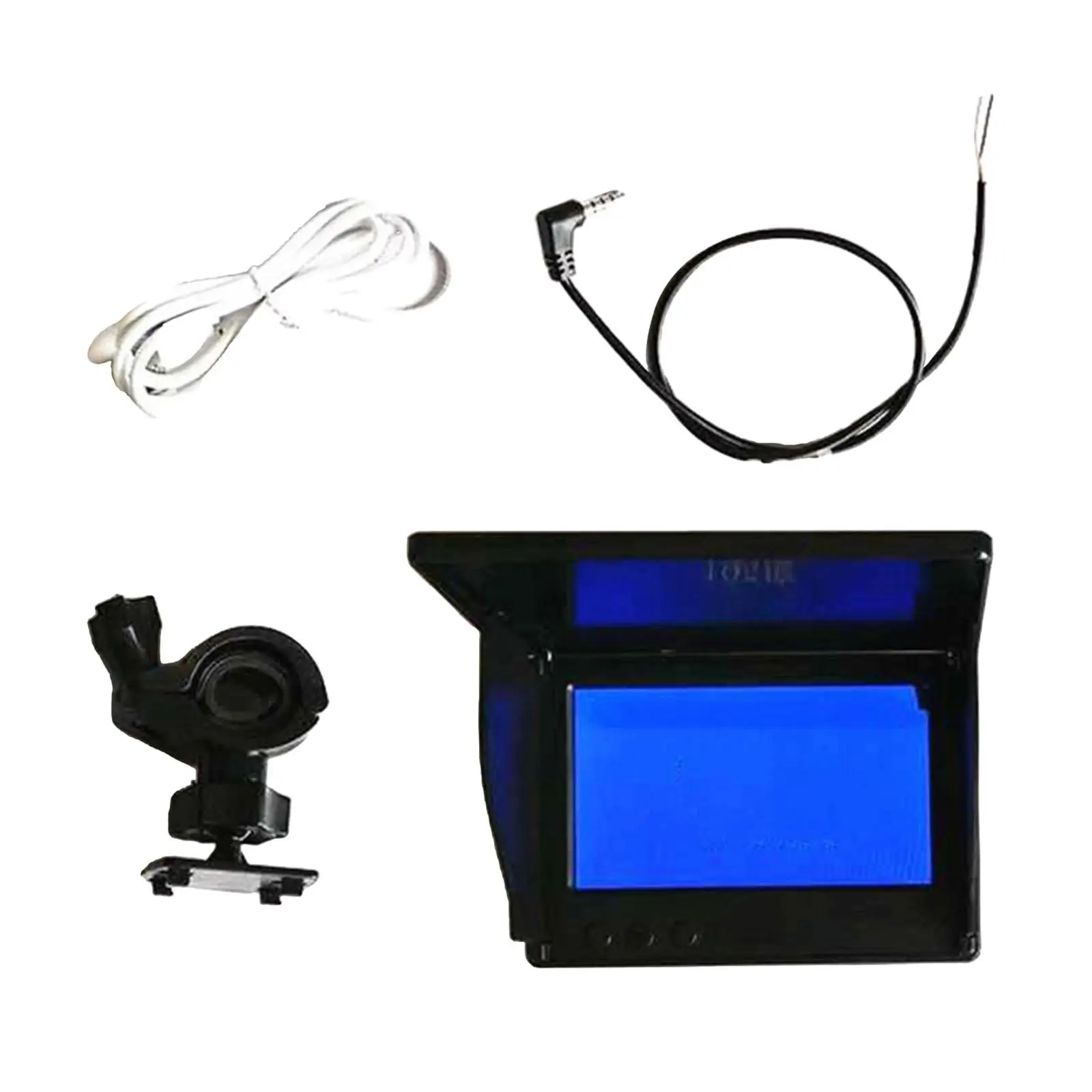 HD Fish Finder Display Screen with Folding Sun Cover for Fishing Accessories